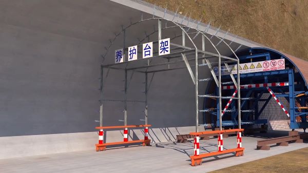 锡林郭勒盟隧道施工动画制作公司 - 隧道施工工艺和施工方法 - 隧道施工汇报动画视频 - bim 工程施工动画